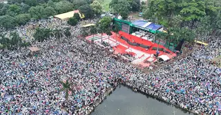 জামায়াতের জাতীয় সমাবেশ: সোহরাওয়ার্দীতে লাখো কর্মী-সমর্থকের ঢল